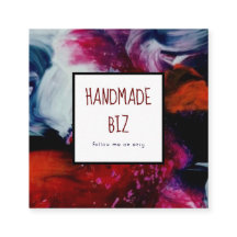 手作りビズスクエアビジネスカード