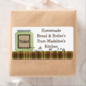 手作りピックルJARラベルカスタマイズ() ラベル (インサイチュ)