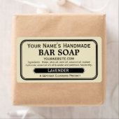 手作りファッションド用の古い石鹸ラベル ラベル (インサイチュ)