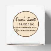 手作りファッジキャンディ焼いた菓子 フェイバーボックス (上部)