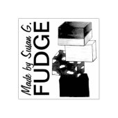 手作りファッジキャンディ焼いた菓子 ラバースタンプ (インプリント)