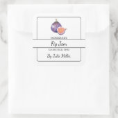 手作りフィグジャムスクエアラベル スクエアシール (バッグ)