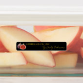 手作りフィグジャム薄いラベル ラベル (貼付)