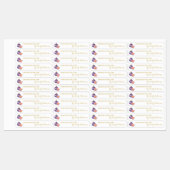 手作りフィグジャム薄いラベル ラベル (シート)