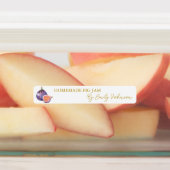 手作りフィグジャム薄いラベル ラベル (貼付)