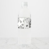 手作りブラックベリージャムラップラのまわりにベル ペットボトルラベル (裏面)