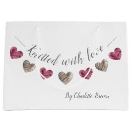 手作りプレゼント ラージペーパーバッグ