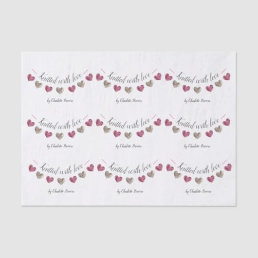 手作りプレゼント 薄葉紙 (正面)