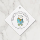 手作りベビー製衣料品 フェイバータグ (正面)