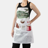 手作りホットチョコレート|レシピ継織機 エプロン (インサイチュ)