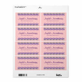 手作りポプリAromatherapyラベル ラベル (フルシート)