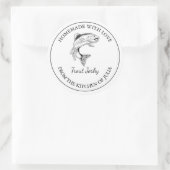 手作りマスのジャークラベル ラウンドシール (バッグ)