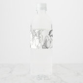 手作りマンゴージャムラップラのまわりにベル ペットボトルラベル (裏面)