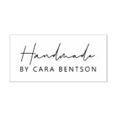 手作りミニマルシンプルリストスクリプト名前をカスタムする ラバースタンプ (インプリント)