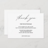 手作りメディ伝統的ア挿入に感謝 (正面/裏面)