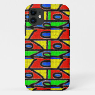 手作りモザイク絵画のバルセロナチレス iPhone 11 ケース