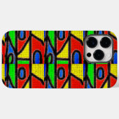 手作りモザイク絵画のバルセロナチレス Case-Mate iPhoneケース (裏面 (横))