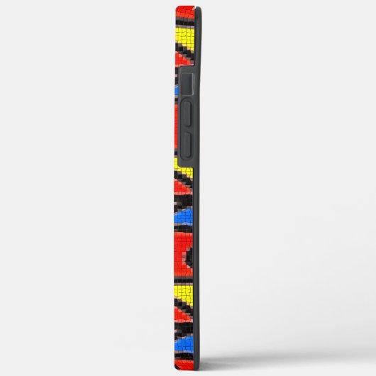 手作りモザイク、絵画のバルセロナティレスCase-M Case-Mate iPhoneケース (裏面 / 左)