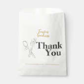 手作りモダングッズ焼いた有難うござう フェイバーバッグ (正面)