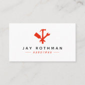 手作りモダンツールのホーム改善 名刺 (正面)