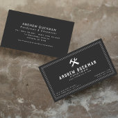 手作りモダン大工ホームの改善 名刺