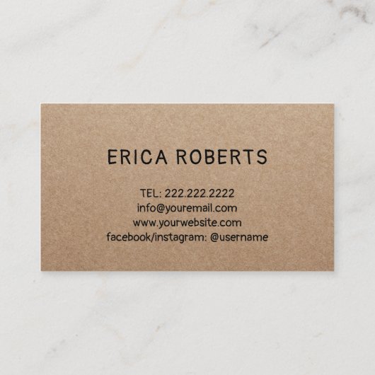 手作りヤギ乳ソープハッピーファームクラフト素朴店 名刺 (裏面)