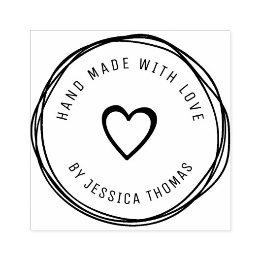 手作りラバパーソナライズされたースタンプ ラバースタンプ (インプリント)