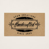 手作りラパーソナライズされたベルカード (正面)