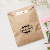 手作りラパーソナライズされたベルバッグ フェイバーバッグ (封をした状態)