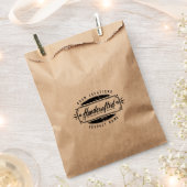 手作りラパーソナライズされたベルバッグ フェイバーバッグ (クリップ留めされた状態)