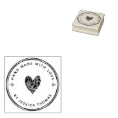 手作りラブスタンプ ラバースタンプ (押印)