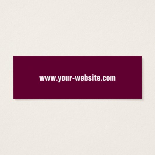 手作りラベル (裏面)