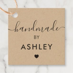 手作りラベル、カスタムクラフトショップギフトラベル、クラフト フェイバータグ