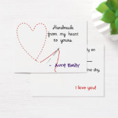 手作りラヴつるラベル (デスク)