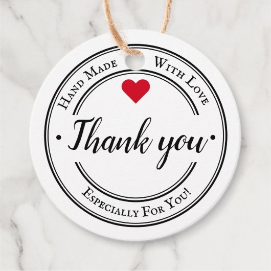 手作りラヴトレンディークラフトビジネス フェイバータグ (正面)