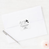 手作りラヴハートスクリプトEtsyホームクレフター スクエアシール (封筒)