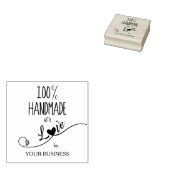 手作りラヴ引用文デザイン ラバースタンプ (押印)