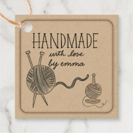 手作りラヴ編み物糸サンキュークラフト フェイバータグ