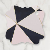 手作りロゴ |バラ金ゴールド製品のつるラベル フェイバータグ (裏面)