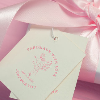 手作りワイルドフラワーブーケリース事業 ラバースタンプ