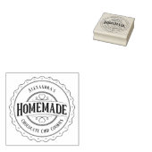 手作りヴィンテージパーソナライズされたラベルウッドスタンプ ラバースタンプ (押印)