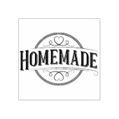 手作りヴィンテージラベルウッドスタンプ ラバースタンプ (インプリント)