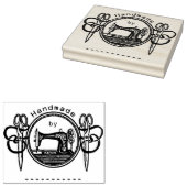 手作りヴィンテージ裁縫機 ラバースタンプ (押印)