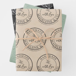 手作り包装職人の職人の職人のギフティング ラッピングペーパーシート