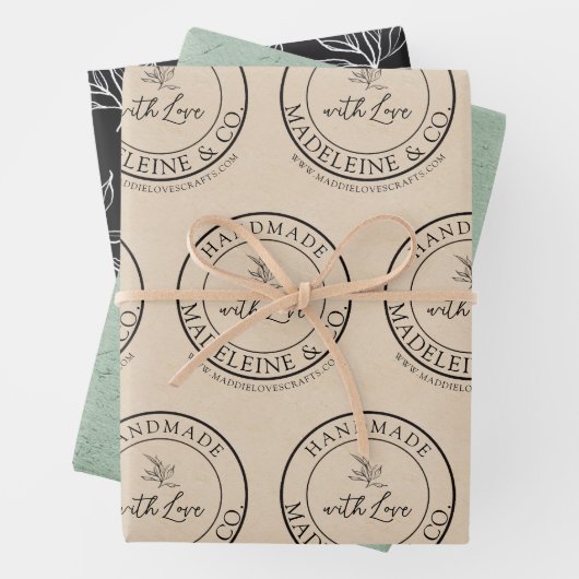 手作り包装職人の職人の職人のギフティング ラッピングペーパーシート (インサイチュ)