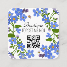 手作り名刺カスタムCRコードフローラ