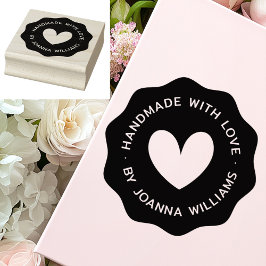 手作り名前をカスタムする波縁ど ラバースタンプ