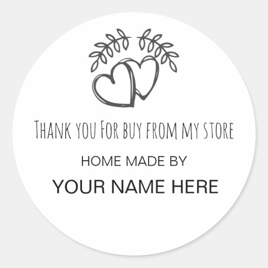 手作り商品、クラシック事業回転木馬シール ラウンドシール (正面)