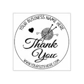 手作り小規模企業ありがとうございました ラバースタンプ (インプリント)