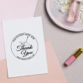 手作り小規模企業ありがとうございました ラバースタンプ